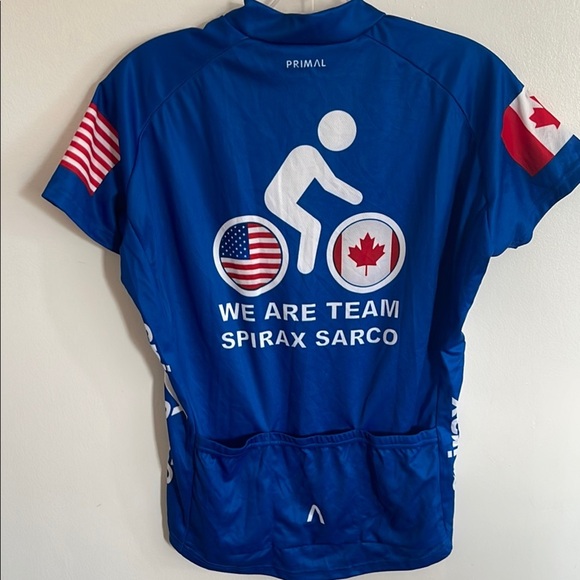 Primal Blue Cycling Jersey - Picture 4 of 8